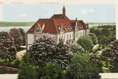 Radolfzell, Partie mit Krankenhaus um 1910