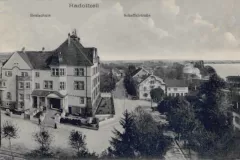 Radolfzell: Scheffelstrasse und Realschule 1920