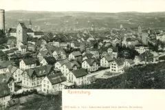 Ravensburg Stadtansicht vom Mehlsack 1903