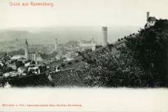 Gruss aus Ravensburg Stadtansicht 1903