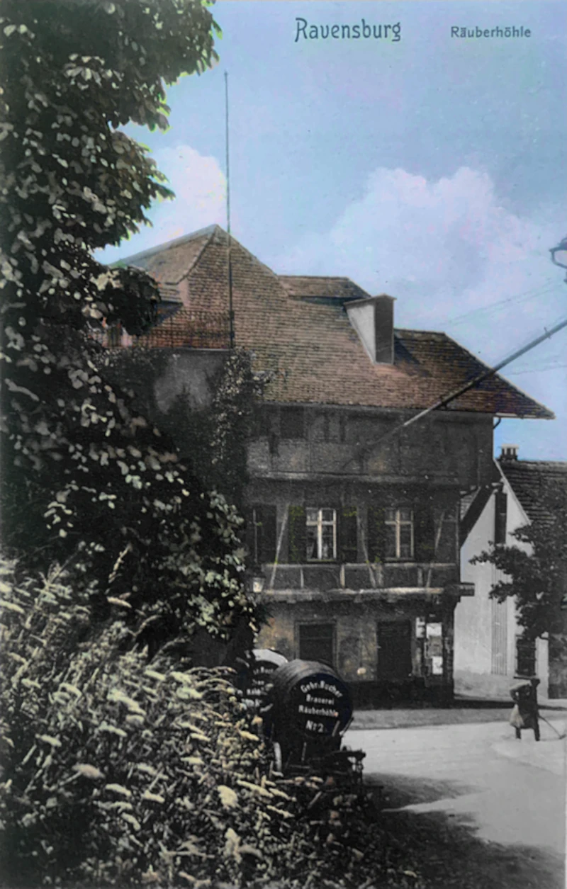 Ravensburg_Raeuberhoehle_um_1900_coloriert_800