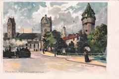 Ravensburg-Weingartenthor-1900-Kuenstler-AK-Fritz-Bergen_800
