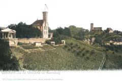 Ravensburg_Veitsburg_und_St_Christina_1903_coloriert