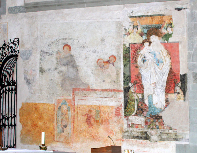 Reichenau Fresken in Mittelzell