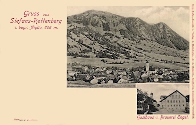 Gruss aus Stefans-Rettenberg 1904