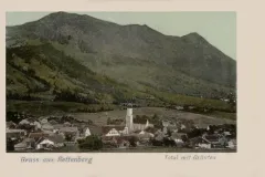 Gruss aus Rettenberg, Total mit Grünten um 1910