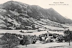 Rettenberg mit Grünten 1917
