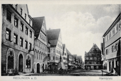 Riedlingen Marktplatz 1926