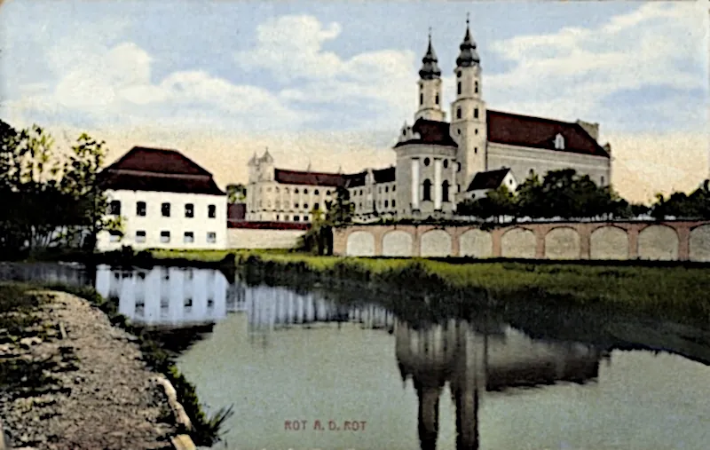 Rot an der Rot, Kirche, 1907