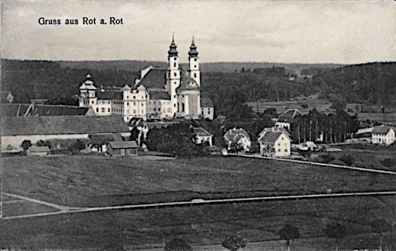 Rot an der Rot, Kirche, 1912