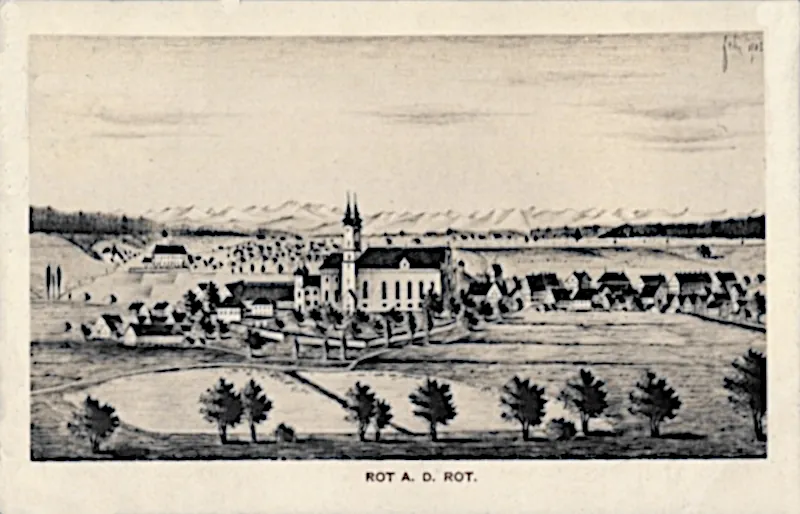 Rot an der Rot um 1900