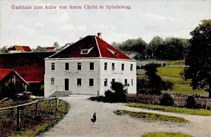 Gasthaus Anton in Spindelwag, 1920