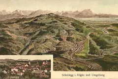 Scheidegg_Allgaeu_Ortsansicht_Eugen_Felle_um_1915_800
