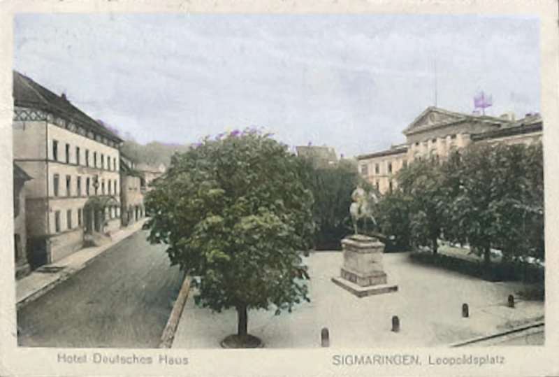 Hotel Deutsches Haus (coloriert)