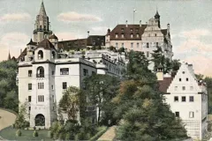 Fürstl. Schloss Gesamtansicht um 1900