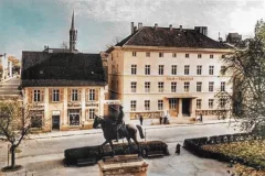 Leopoldsplatz mit Hoftheater