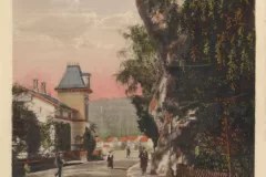 Sigmaringen Hirschsprung noch vor Bahnlinie um 1900