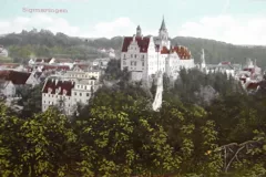Sigmaringen Schloss und Ort um 1900