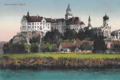 Sigmaringen Schloss von der Donau her 1905