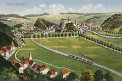 Sigmaringen Stadtansicht von Gorheim her