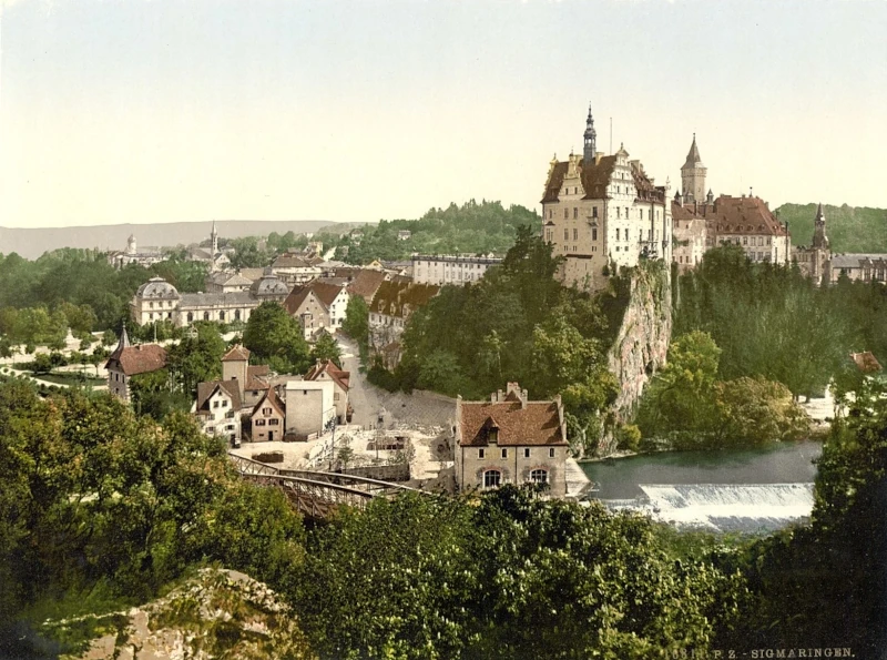 Sigmaringen_Schloss_um_1900_800