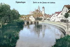 Sigmaringen_Schloss_mit_Donau_von_Westen_alter_Verlauf_coloriert_800