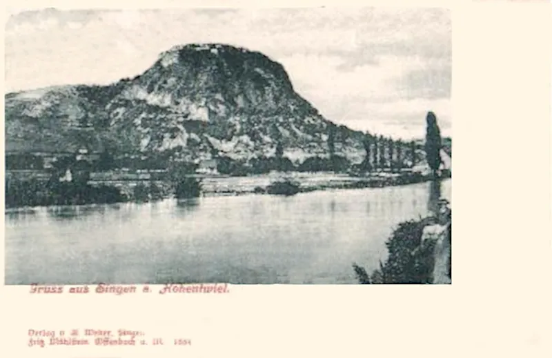 Gruss aus Singen am Hohentwiel 1899