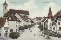 Stockach Kirchhalde um 1900