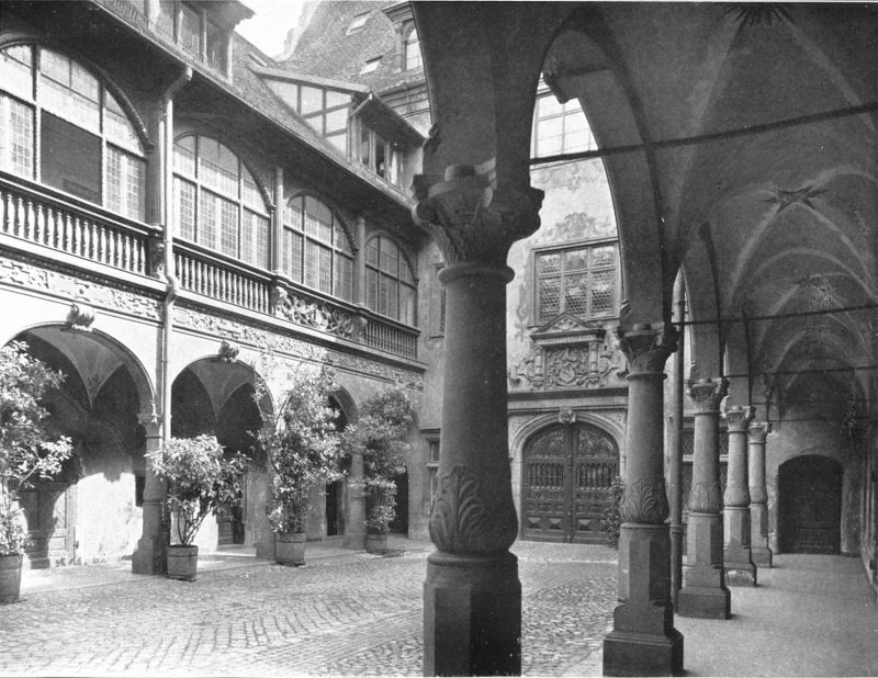 Unser_Land_B68_Hof_des_Hauses_Kornhausgasse_1_in_Ulm_Arthur_von_der_Trappen_1925_800