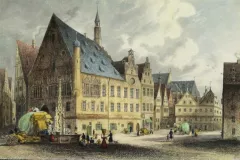 Das-Rathhaus-in-Ulm-Stahlstich-von-Johann-Poppel-nach-Heinrich-Schoenfeld-um-1850_800