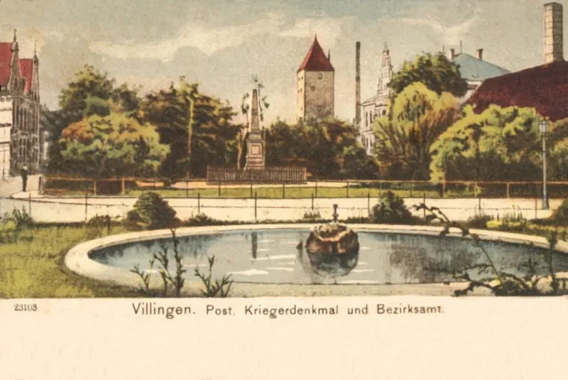 Post_Kriegerdenkmal_Bezirksamt_Villingen_1903_800
