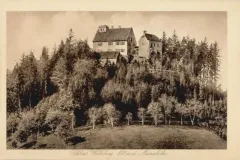 Schloss Waldburg Karte von Albert Ulrich um 1920