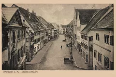 Wangen_Herrenstrasse-mit-Gasthof-zur-Krone-und-Geschaeften_um_1910_800