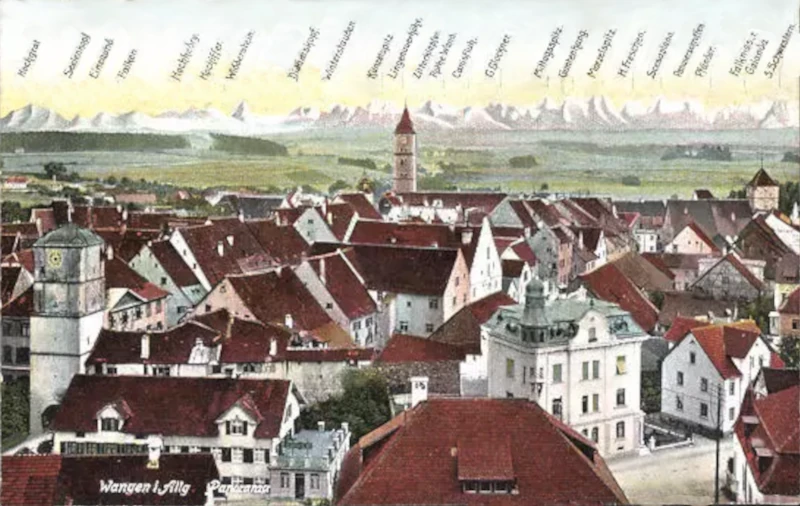 Wangen_Allgaeu_Blick_ueber_die_Daecher_der_Stadt_mit_Alpenpanorama_1911_800