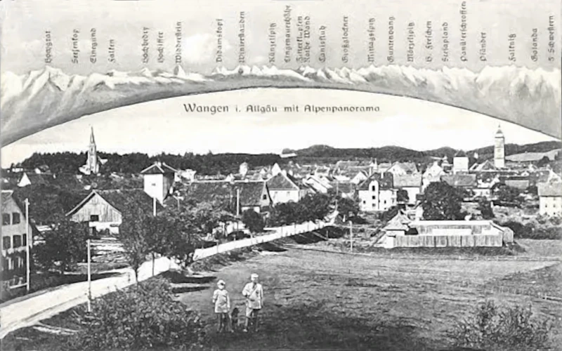 Wangen_Allgaeu_Totalansicht_mit_Alpenpanorama_1911_800