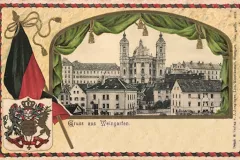 Weingarten_Ortsansicht_Wappen_Fahne_1902_800