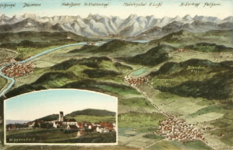 Wiggensbach_mit_Alpenpanorama_Eugen_Felle_um_1916_800