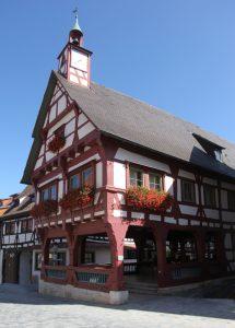 Mühlheim, Rathaus um 1400