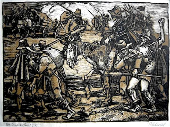 Bauernkrieg in Oberschwaben: Bauernhaufen 1525