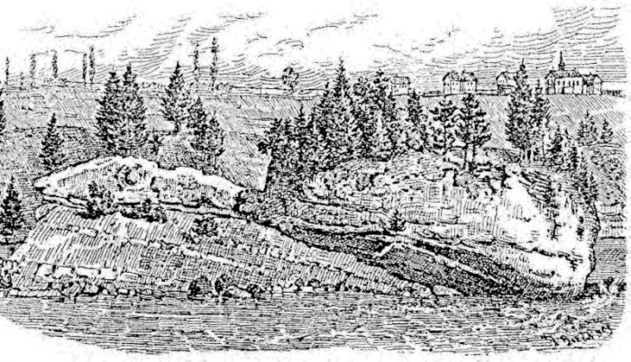 Georgsinsel bei Kempten (Kottern) aus Reiser 1895