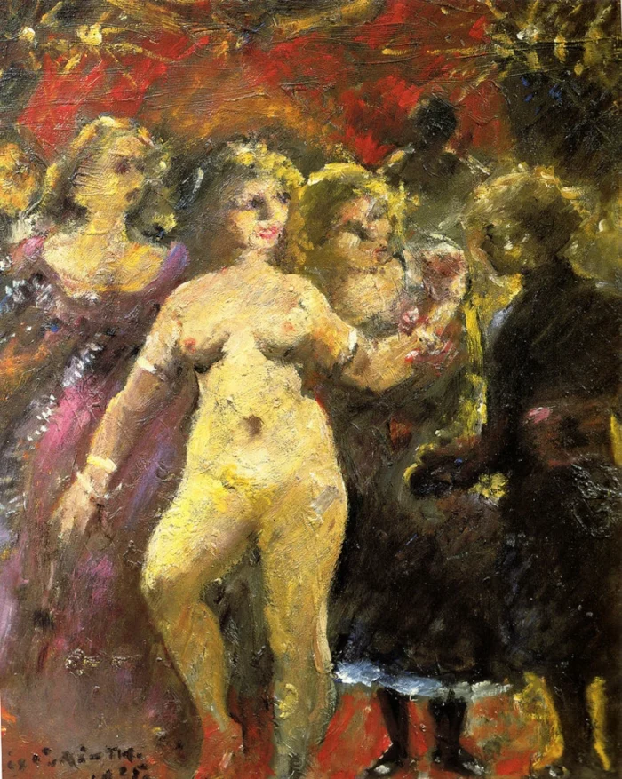 Imperia von Konstanz: Lovis Corinth (1858-1925): Die schöne Frau Imperia (1925)