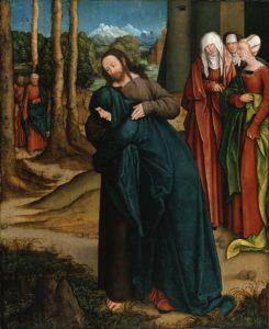 Bernhard Strigel: Christus nimmt Abschied von seiner Mutter