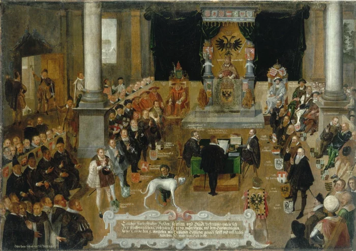 Verlesung der Augsburger Konfession 1530