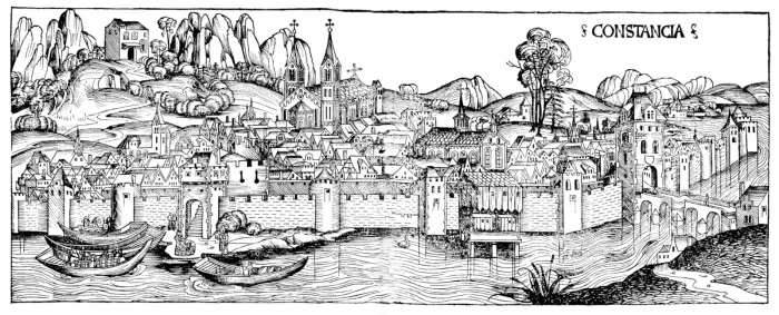 Constantia - aus der Schedelschen Weltchronik 1493