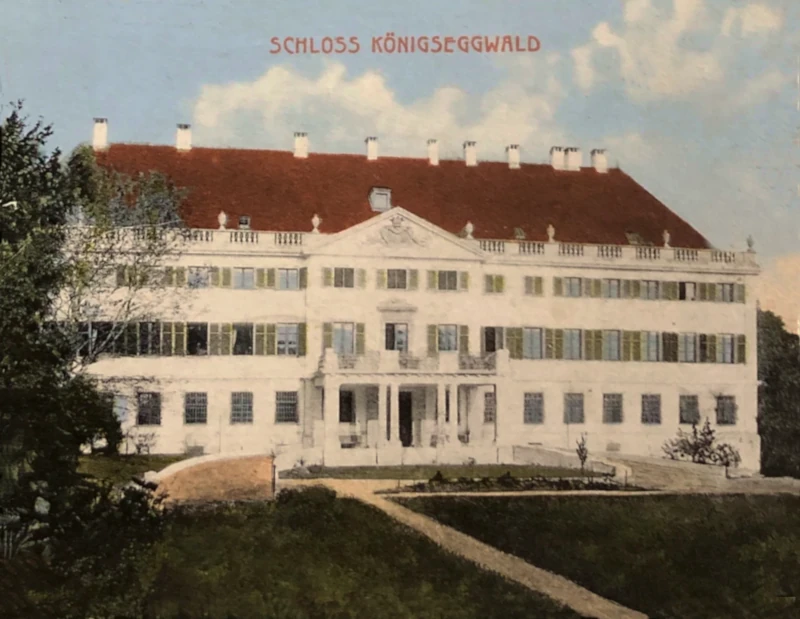 Schloss Königseggwald um 1900