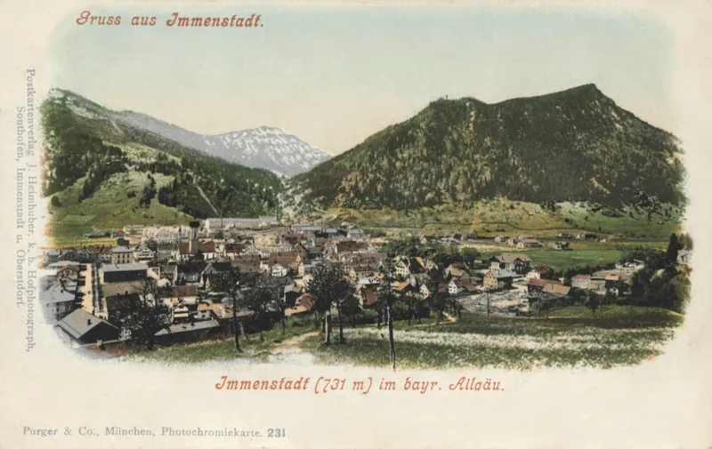 Immenstadt um 1900