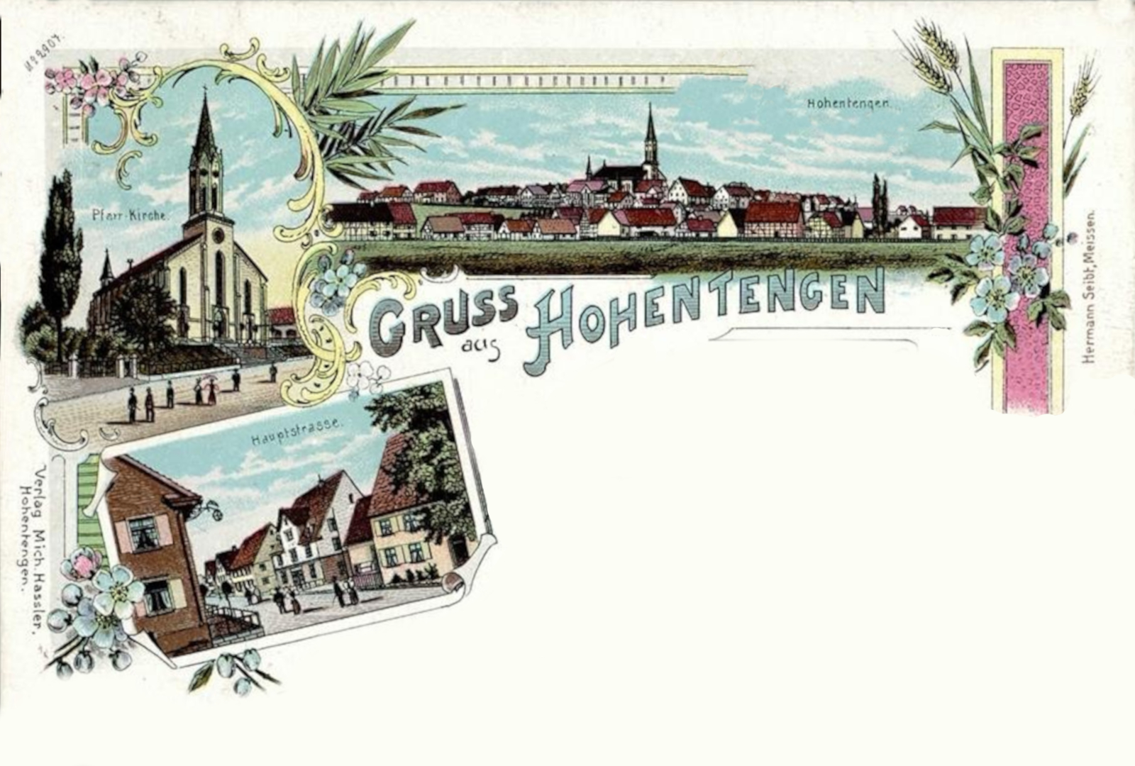 Gruss aus Hohentengen 1901