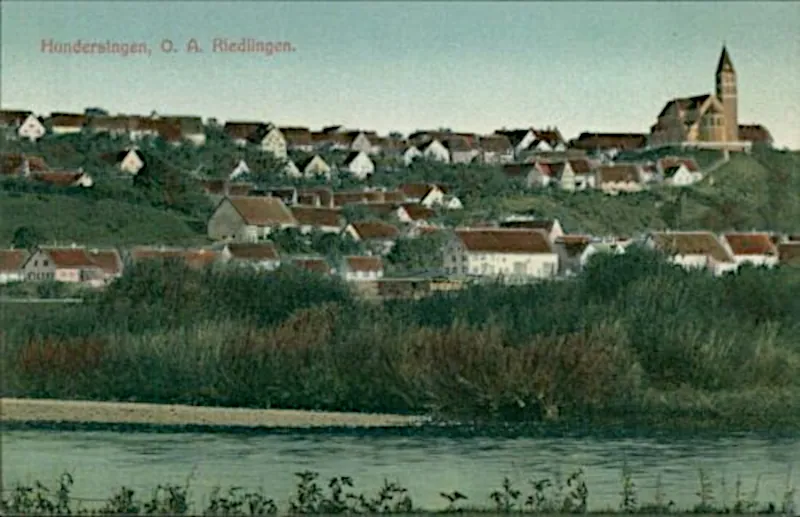 Hundersingen um 1920