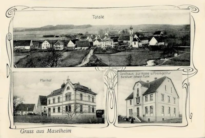 Gruß aus Maselheim 1915