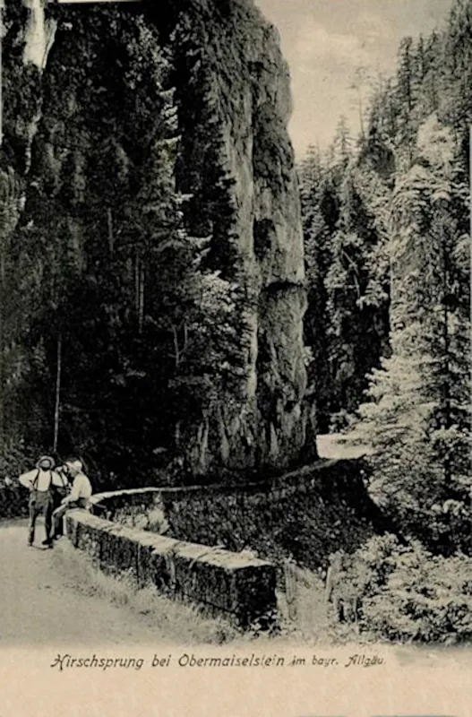 Obermaiselstein, Hirschsprung 1905